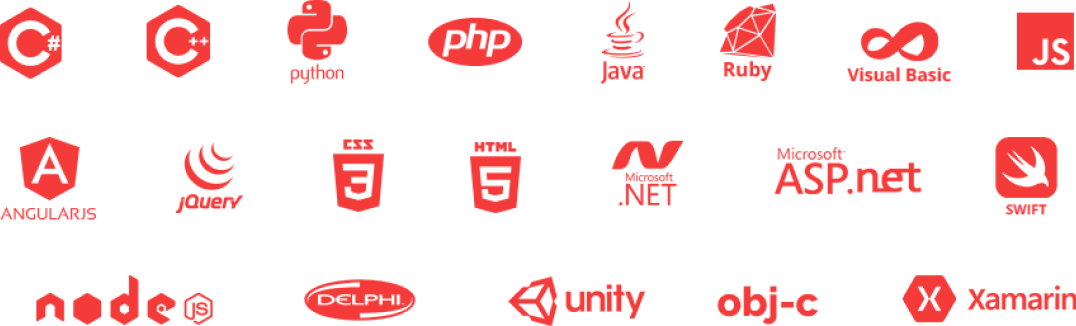 Используемые языки программирования